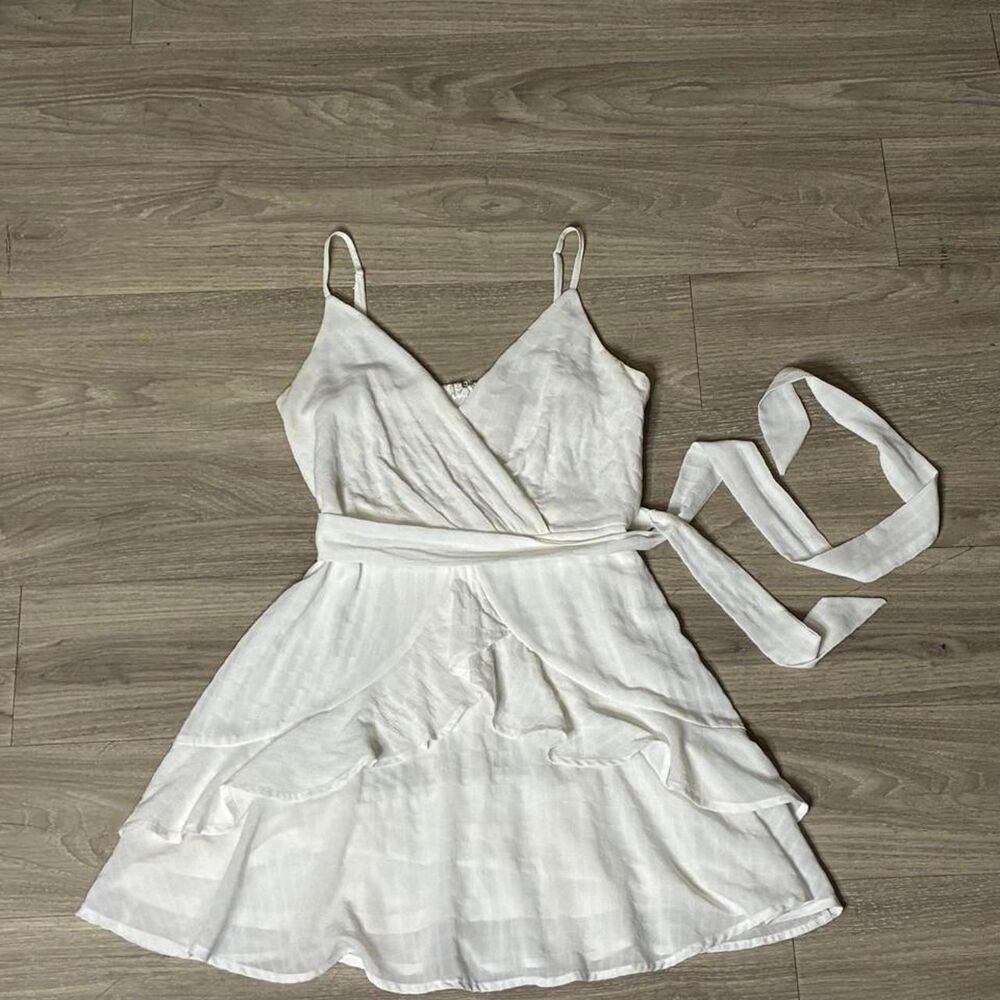 Trixxi Women's White Dress